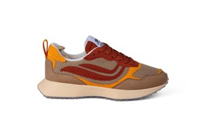 G-Marathon sneaker - Beige/Rust/Orange from Brand Mission