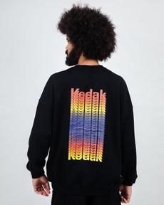 Kodak Color Oversize Sweatshirt Black via Brava Fabrics