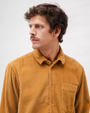 Corduroy Overshirt Camel from Brava Fabrics