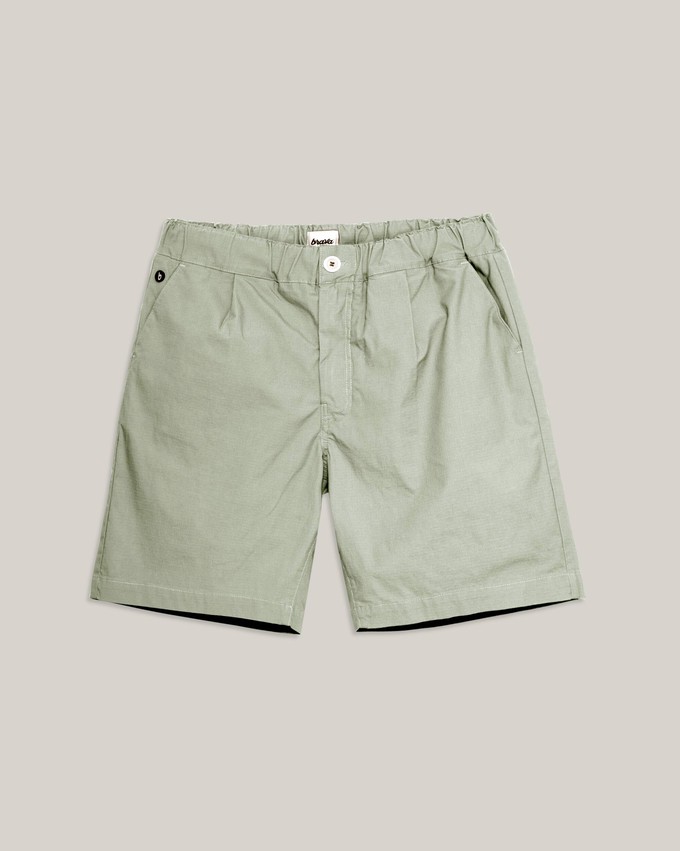 Ripstop Oversize Shorts Kakhi from Brava Fabrics