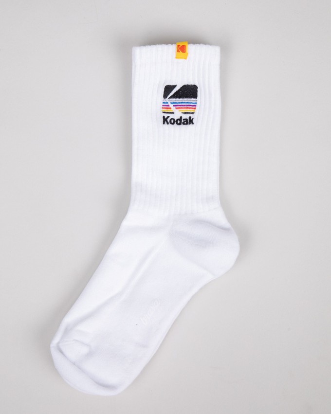 Kodak Socks White from Brava Fabrics