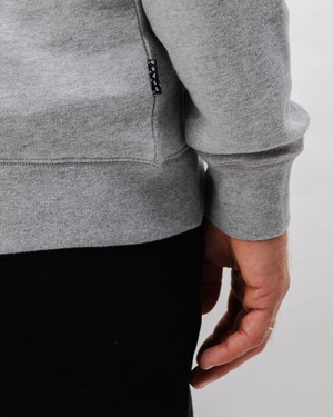 BRV Cotton Sweatshirt Grey Melange from Brava Fabrics