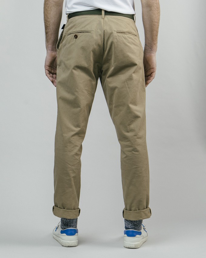 Pleated Chino Camel from Brava Fabrics