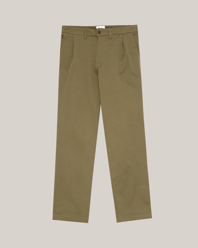 Pleated Chino Camel from Brava Fabrics