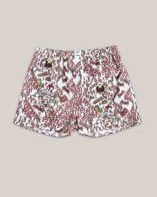 Where's Wally XMAS Boxer via Brava Fabrics