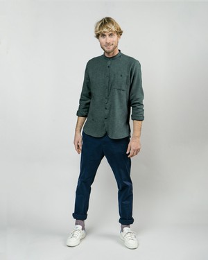 Alaska Green Essential Shirt from Brava Fabrics