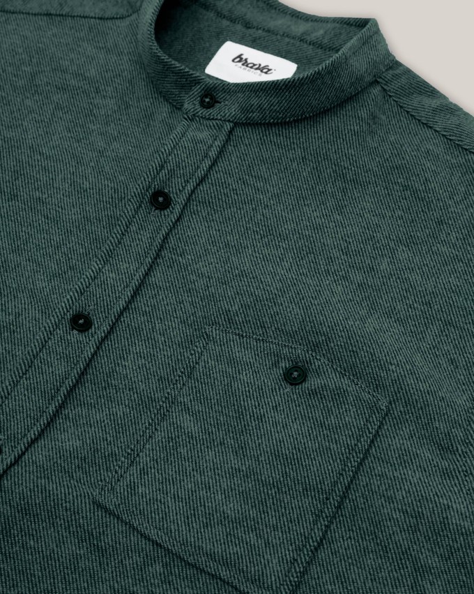 Alaska Green Essential Shirt from Brava Fabrics