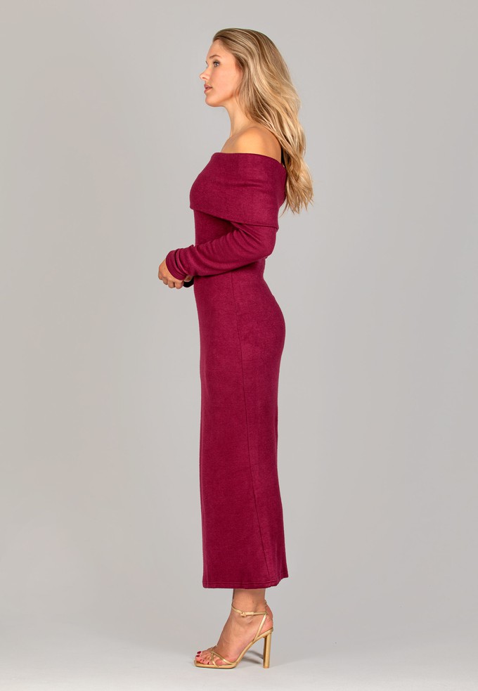 Bonnie Dress Bordeaux from C by Stories