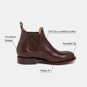 MARTHA Charro Boot Chocolate (Last sizes) from Cano