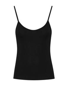 Cotton Singlet Black via Charlie Mary