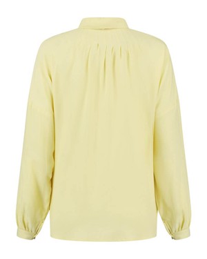 Bow Blouse Yellow from Charlie Mary