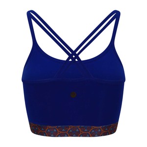 Warm Chakra Yoga Bra Blue from chaYkra