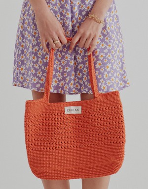 Paradise Orange Crochet Bag from Chillax