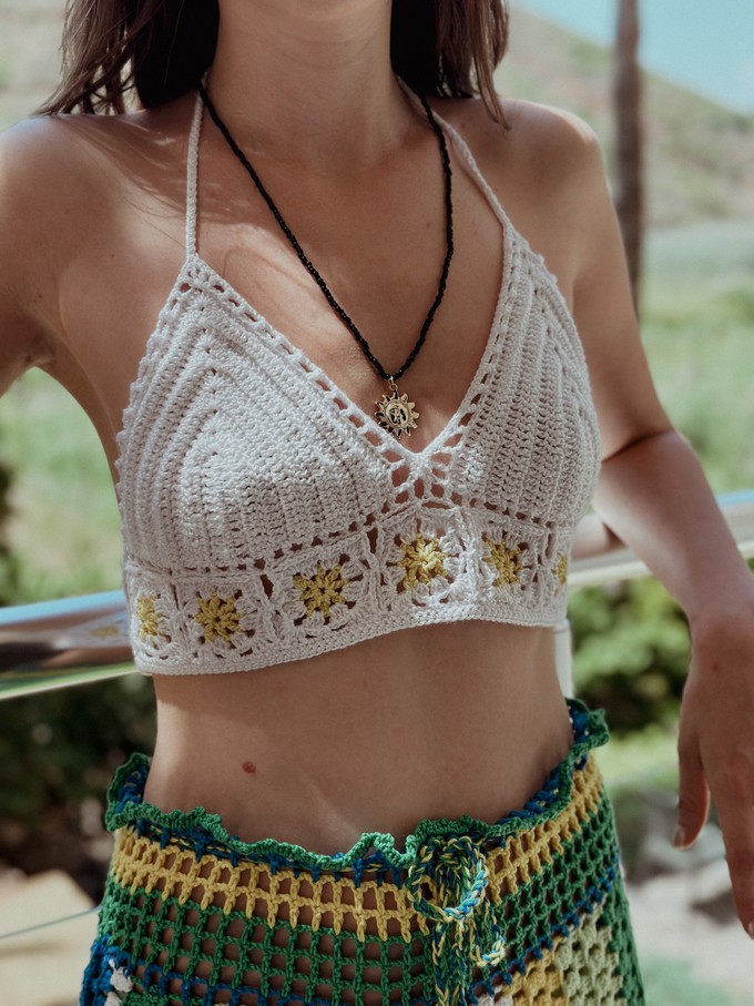 Sun and Chill Daisy Crochet Top from Chillax