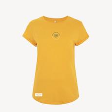 100% Organic women’s t-shirt – Rolled Sleeves – Daily Mantra via Daily Mantra