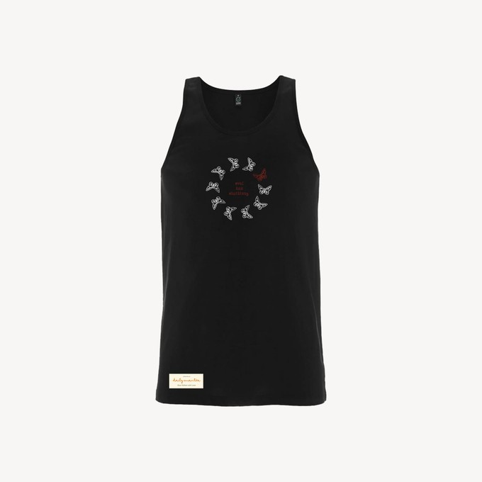 Organic men’s tanktop – LOVE AND GRATITUDE – Daily Mantra from Daily Mantra