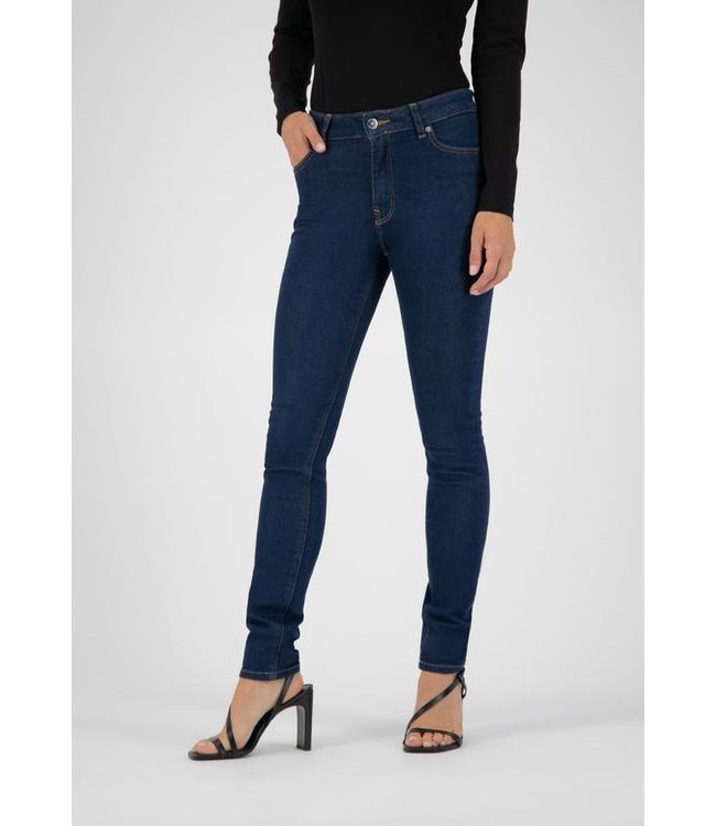 MUD Jeans •• Jeans Skinny Hazen | Strong Blue from De Groene Knoop