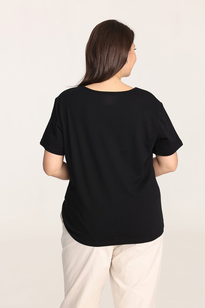 Organic Cotton V-Neck T-Shirt from Ecoer Fashion