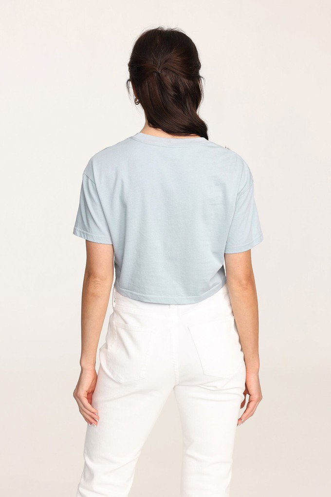 Organic Cotton Cropped T-Shirt from Ecoer Fashion