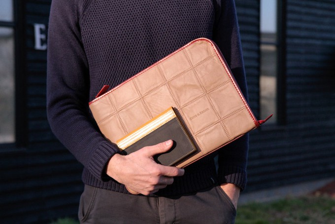 Leather Laptop Folio Case from Elvis & Kresse