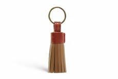 Leather Tassel Keyring via Elvis & Kresse