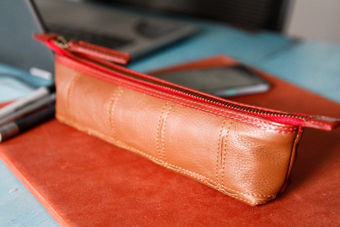 Leather Pencil Case from Elvis & Kresse