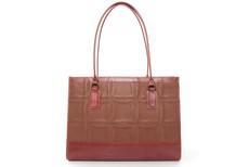 Leather Square Tote Bag via Elvis & Kresse