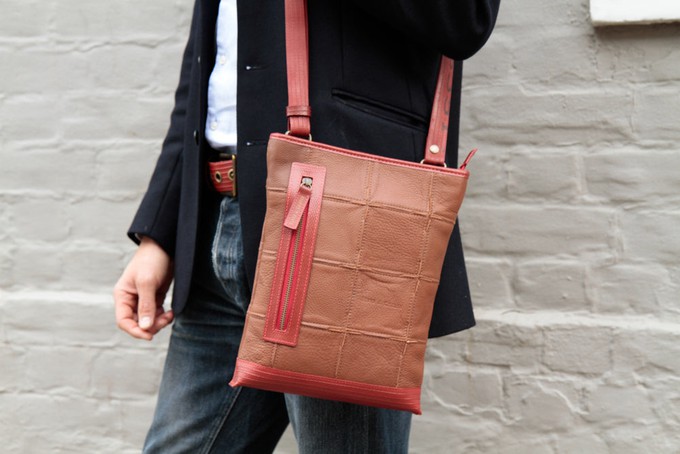 Leather Reporter Bag from Elvis & Kresse