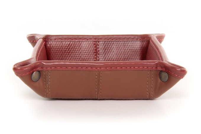 Leather Desk Tidy from Elvis & Kresse