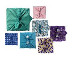 Furoshiki All Year Starter Gift Set - 5 Pieces via FabRap