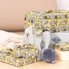 Furoshiki Gift Wrap - 9 Piece Sunshine & Make A Wish Bundle Fabric Gift Wrap via FabRap