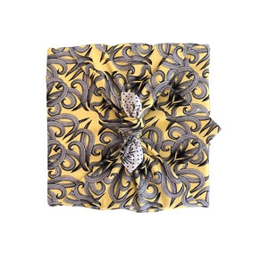 Furoshiki Gift Wrap Sunshine & Make A Wish Fabric Gift Wrap - Double Sided (Reversible) from FabRap