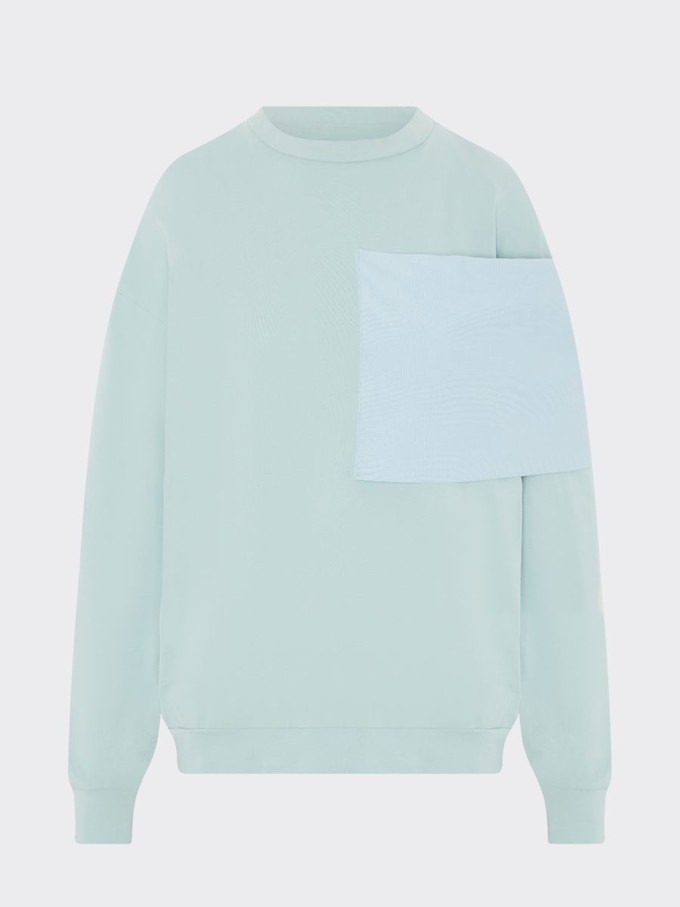 Oversized Jumper in Mint Green - Size 6 from Fanfare Label