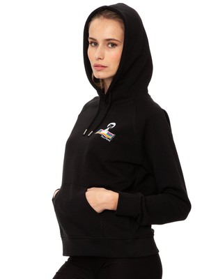 Ommm Hoodie black from FellHerz T-Shirts - bio, fair & vegan