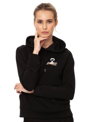 Ommm Hoodie black from FellHerz T-Shirts - bio, fair & vegan