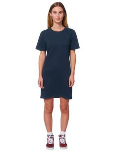 FellHerz T-Shirt Kleid navy via FellHerz T-Shirts - bio, fair & vegan