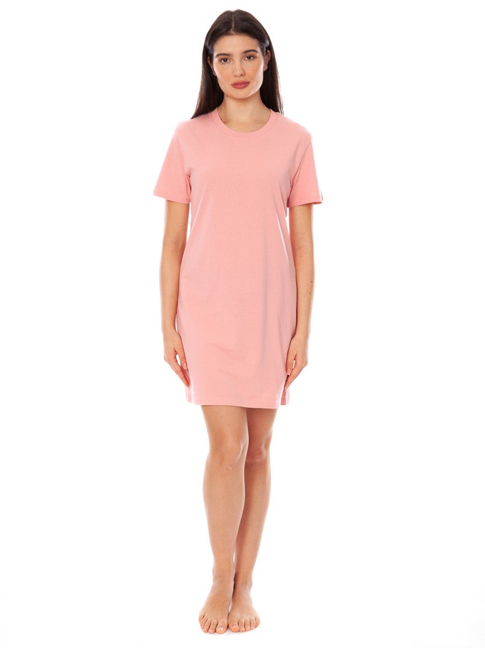 FellHerz T-Shirt Dress pink from FellHerz T-Shirts - bio, fair & vegan