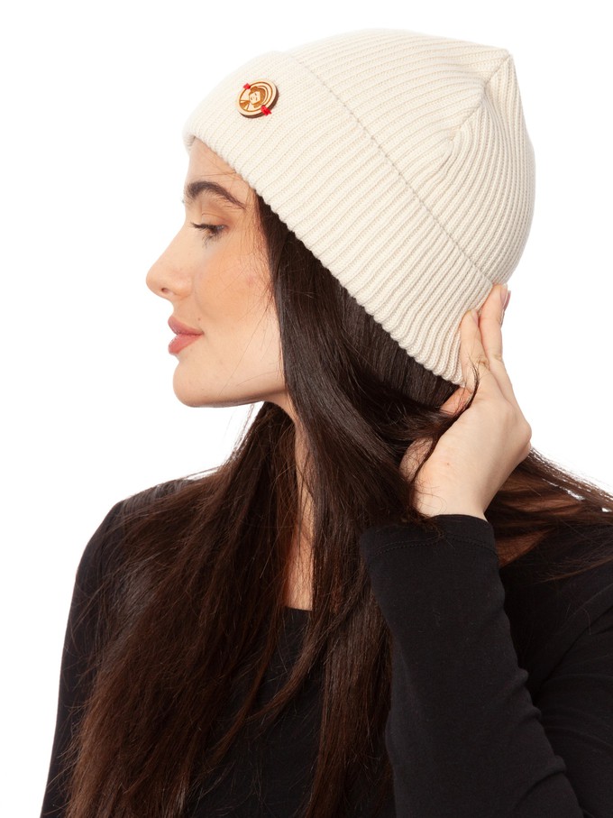 Beanie natural white from FellHerz T-Shirts - bio, fair & vegan