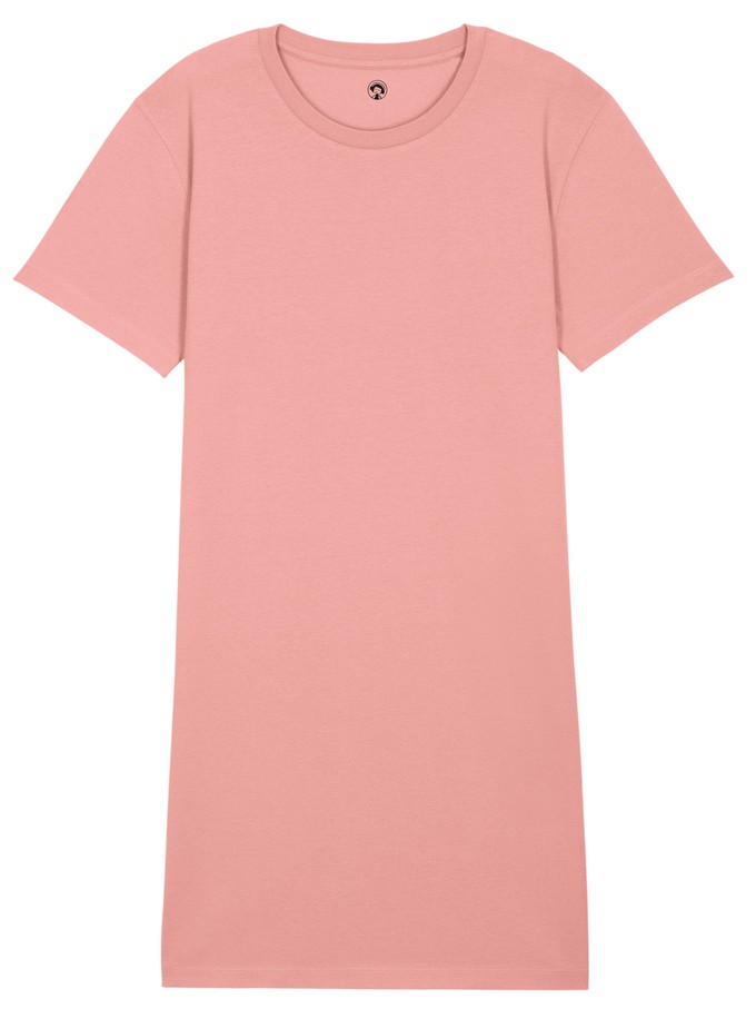 FellHerz T-Shirt Kleid rosa from FellHerz T-Shirts - bio, fair & vegan