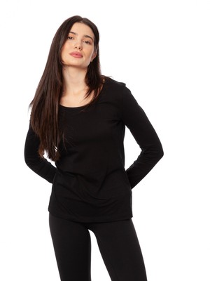 Long sleeve black from FellHerz T-Shirts - bio, fair & vegan