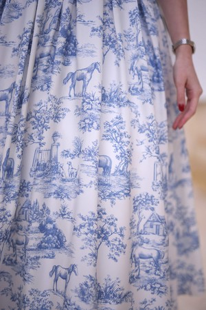 Florence Toile De Jouy Skirt from GAÂLA