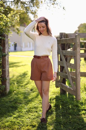 Harper Wool Shorts from GAÂLA