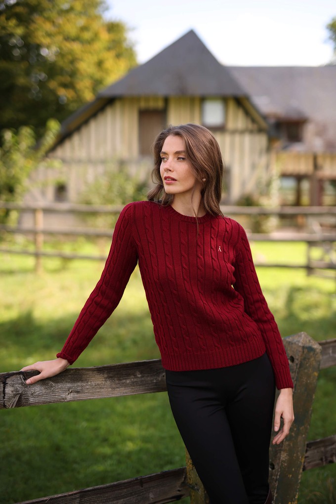 Christina Cable Knit Sweater from GAÂLA