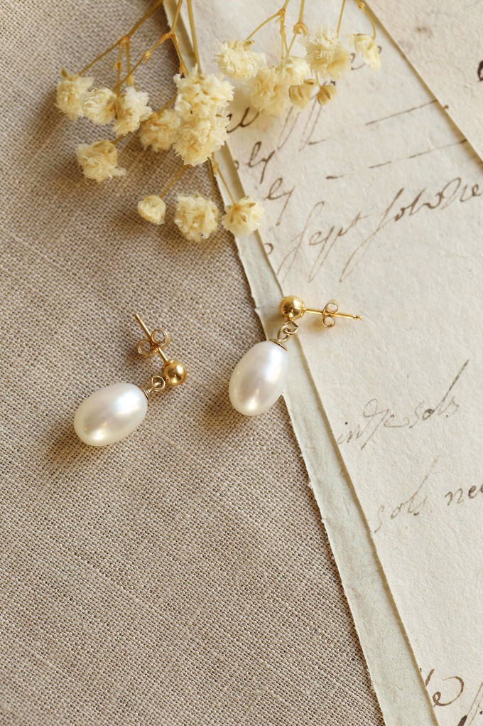 Tears of Venus Pearl Earrings from GAÂLA