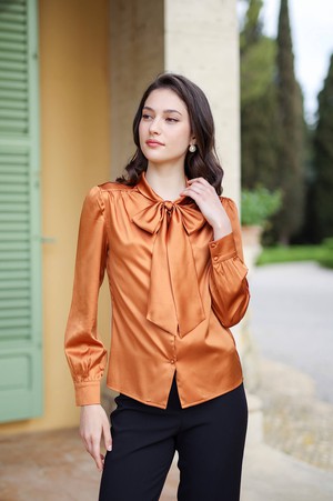 Lena Silk Blouse from GAÂLA