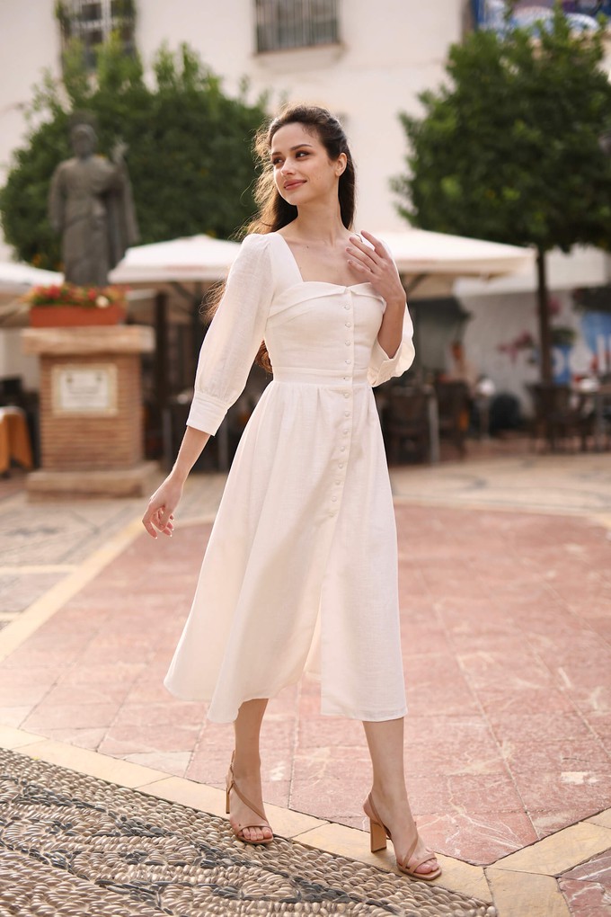 Esther Linen Dress from GAÂLA