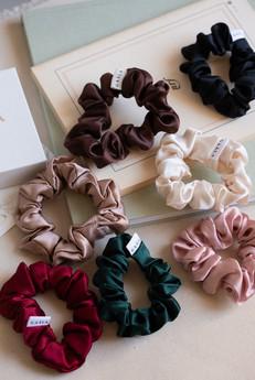 Zoe Silk Scrunchie Gift via GAÂLA