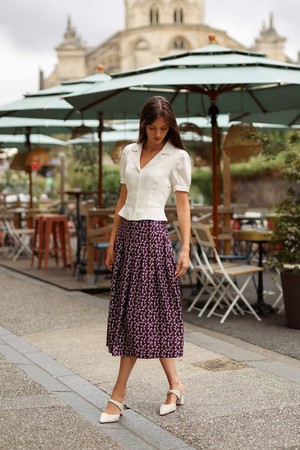 Clarette Midi Skirt from GAÂLA