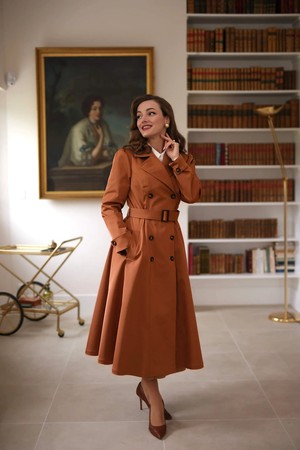 Anastasiia Trench Coat from GAÂLA