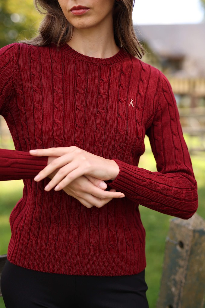 Christina Cable Knit Sweater from GAÂLA